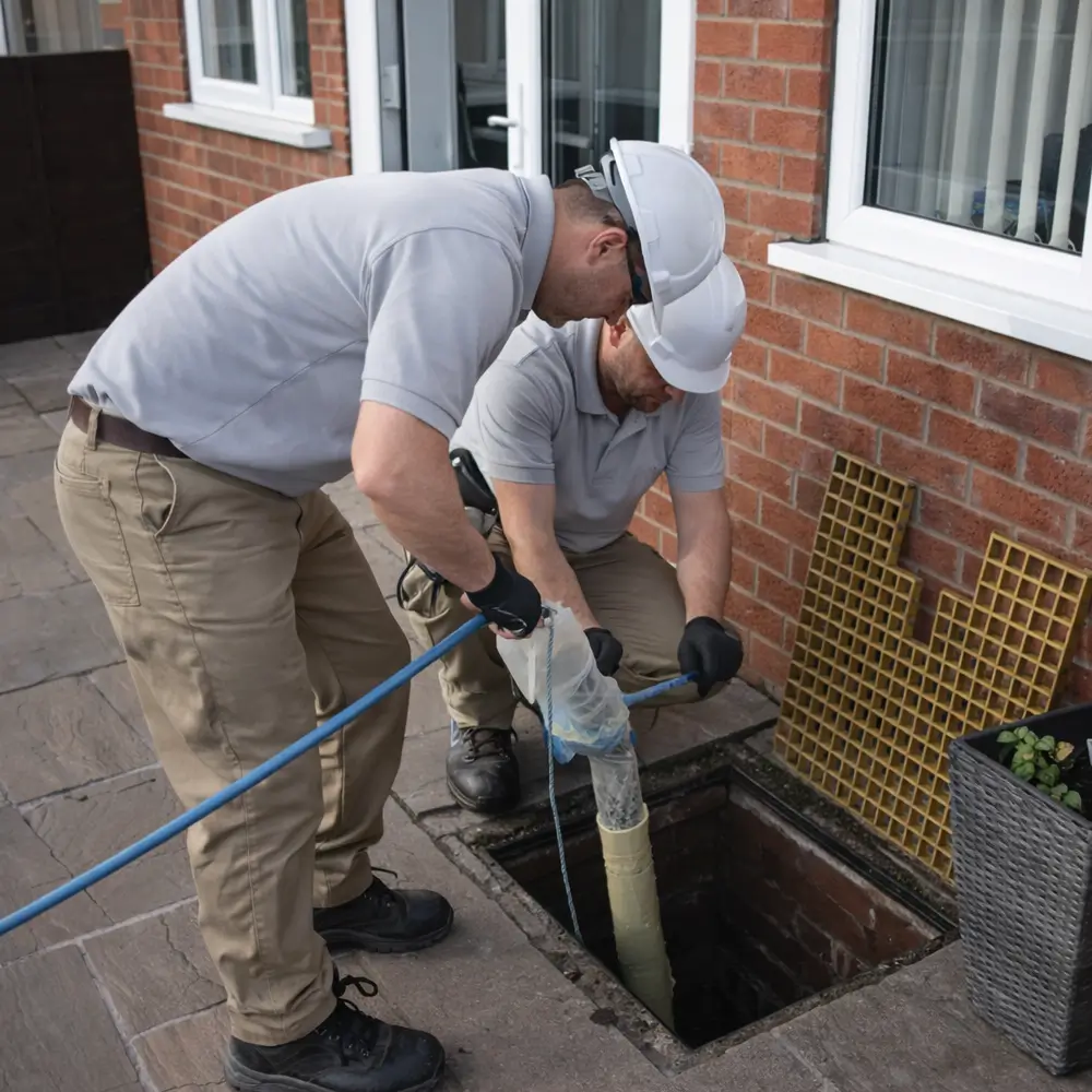 Blocked drain repair service in Sittingbourne